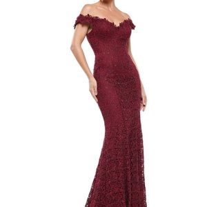Marsoni by Colors gown. M221 Cranberry. Size 6 Unaltered. Never worn.